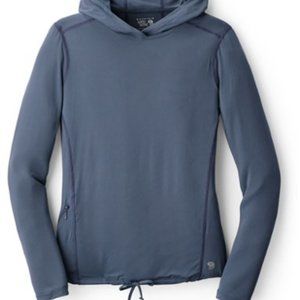 Mountain Hardwear Crater Lake Sun Hoodie | Size M | Dark Navy Blue